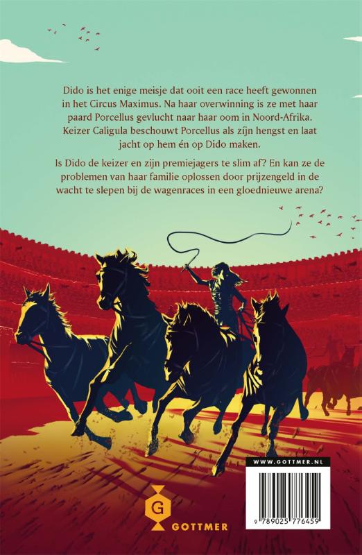 Achterkant van Rivalen in de arena