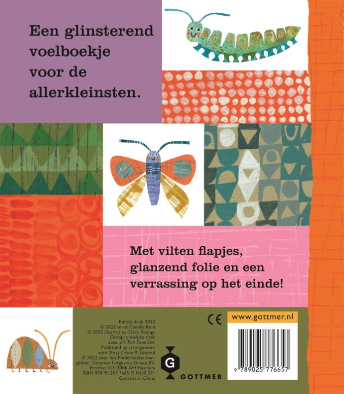 Achterkant van Oehoe oehoe, daar is Uil