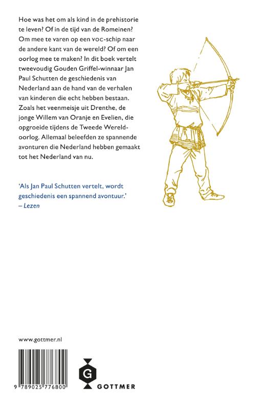 Achterkant van Kinderen van Nederland