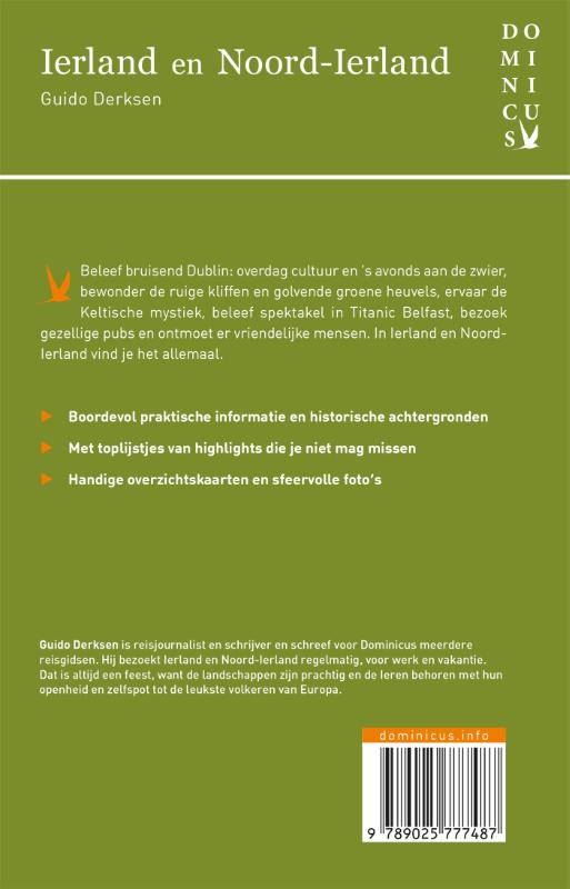 Achterkant van Ierland en Noord-Ierland