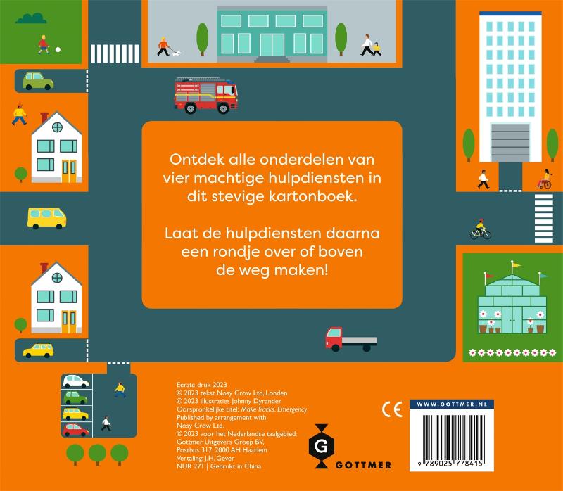 Achterkant van Een rondje met de brandweerwagen