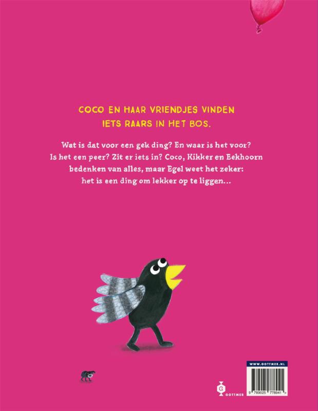 Achterkant van Coco en het gekke ding