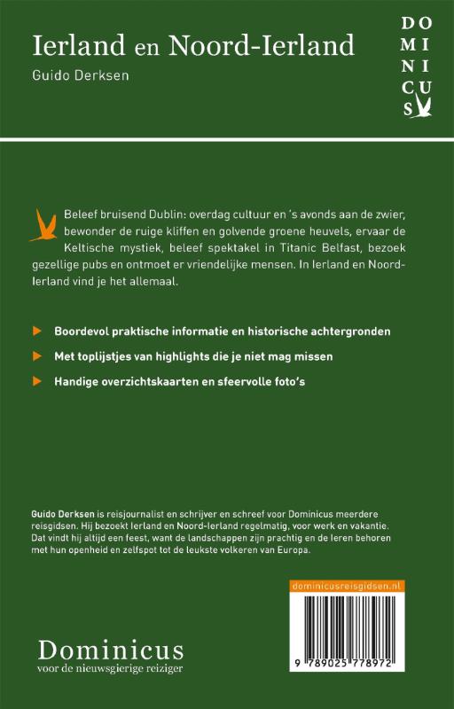Achterkant van Ierland en Noord-Ierland