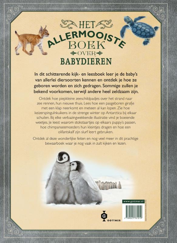 Achterkant van Het allermooiste boek over babydieren