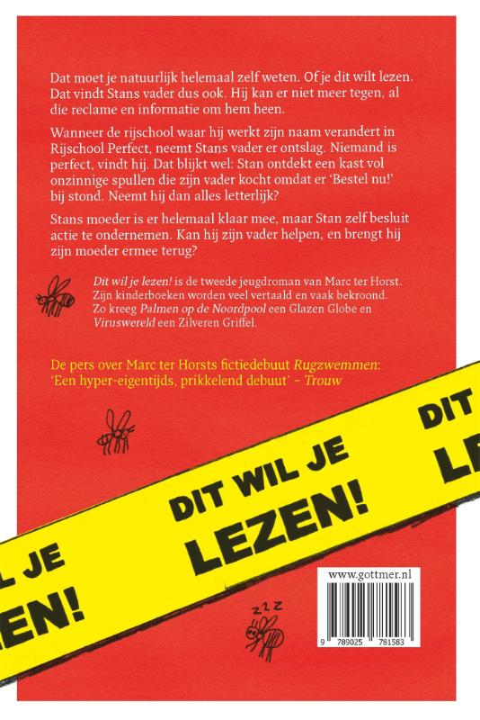 Achterkant van Dit wil je lezen!