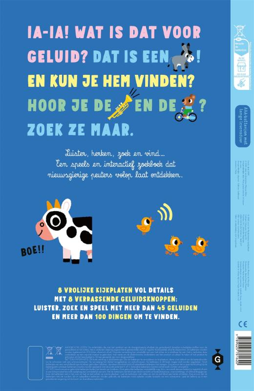 Achterkant van Mijn grote zoekboek met geluiden