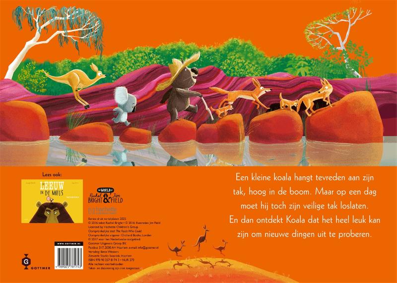 Achterkant van Vertelplaten Laat maar los, Koala