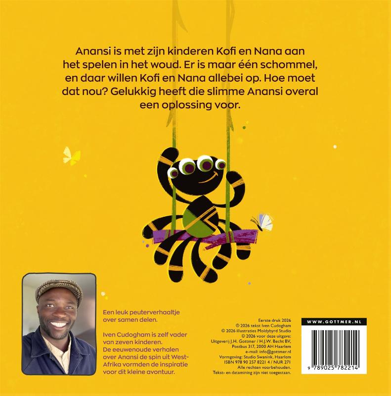 Achterkant van Spelen in het woud