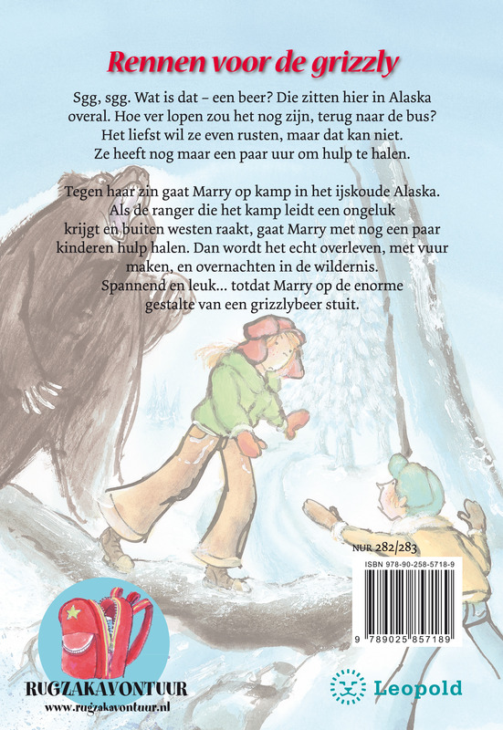 Achterkant van Rennen voor de grizzly
