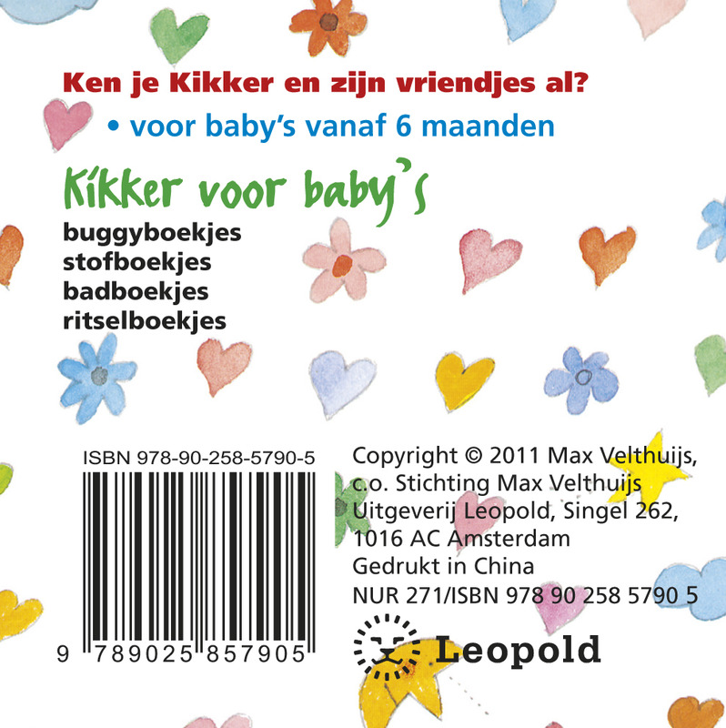 Achterkant van Dag! Kikker