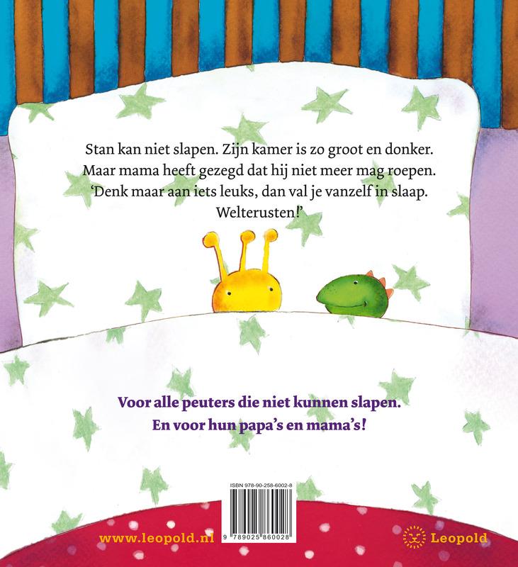 Achterkant van Kan niet slapen