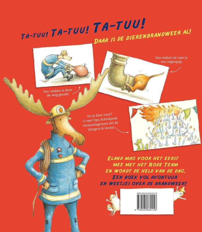 Achterkant van Een dag met de dierenbrandweer