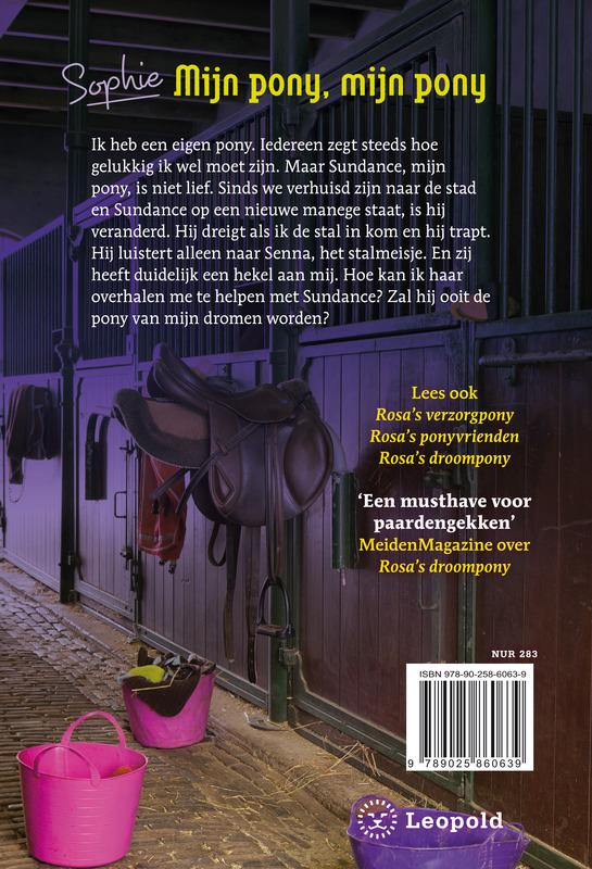 Achterkant van Mijn pony, mijn pony