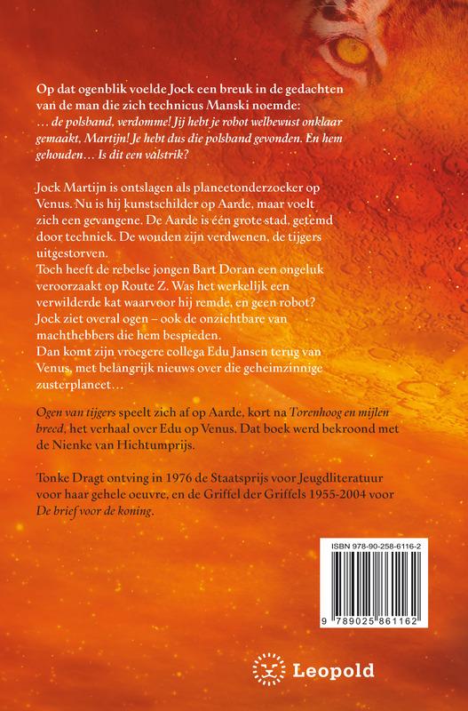 Achterkant van Ogen van tijgers