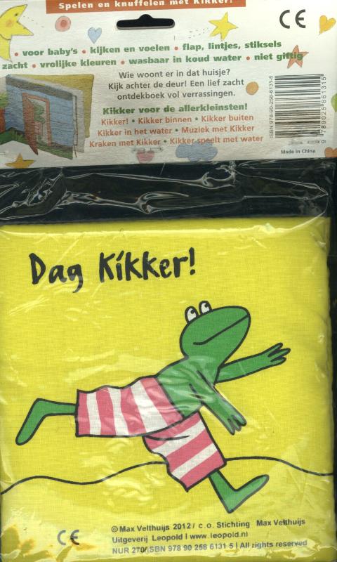 Achterkant van Spelen met Kikker