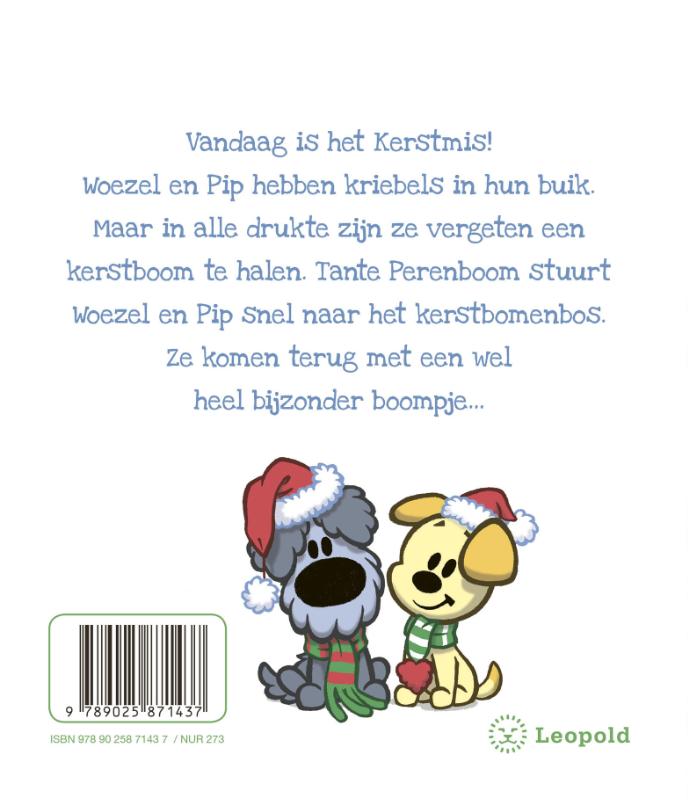 Achterkant van Kerst in de tovertuin