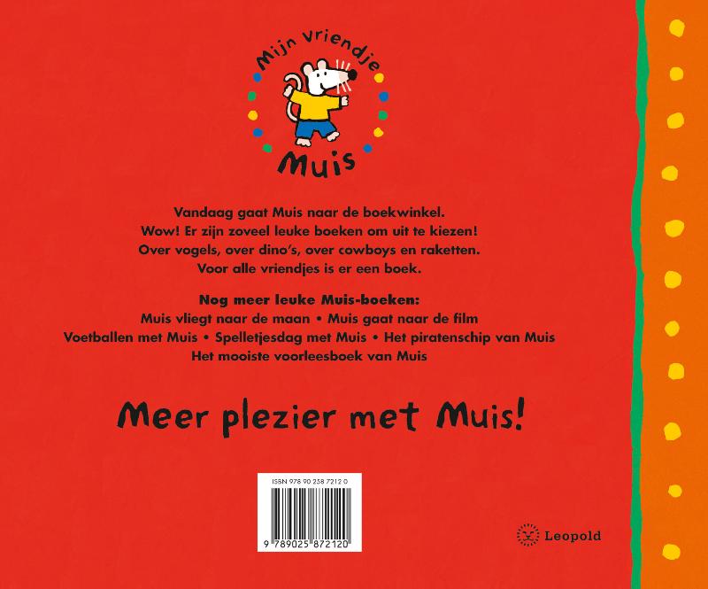 Achterkant van Muis gaat naar de boekwinkel