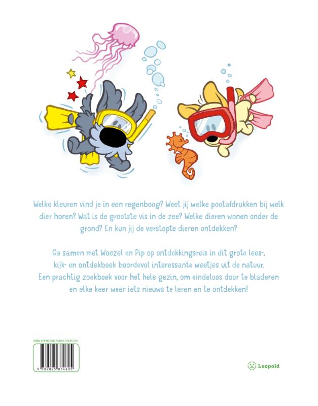 Achterkant van Geheimen van de Tovertuin