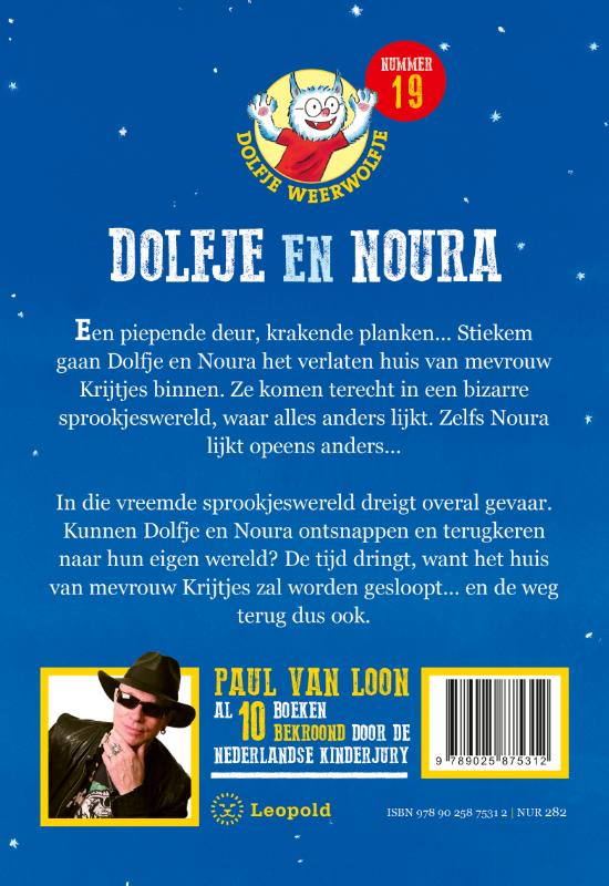 Achterkant van Dolfje en Noura