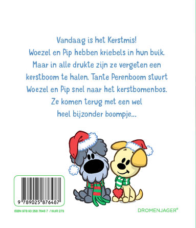 Achterkant van Kerst in de Tovertuin