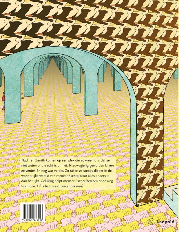 Achterkant van Escher