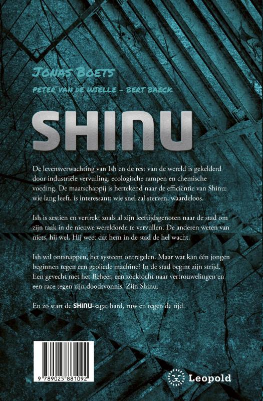 Achterkant van Shinu