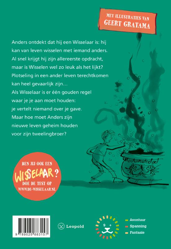 Achterkant van De Wisselaar