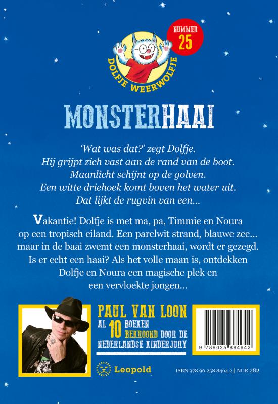 Achterkant van Monsterhaai