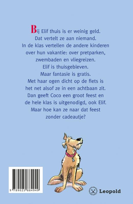 Achterkant van Blauw brengt ongeluk