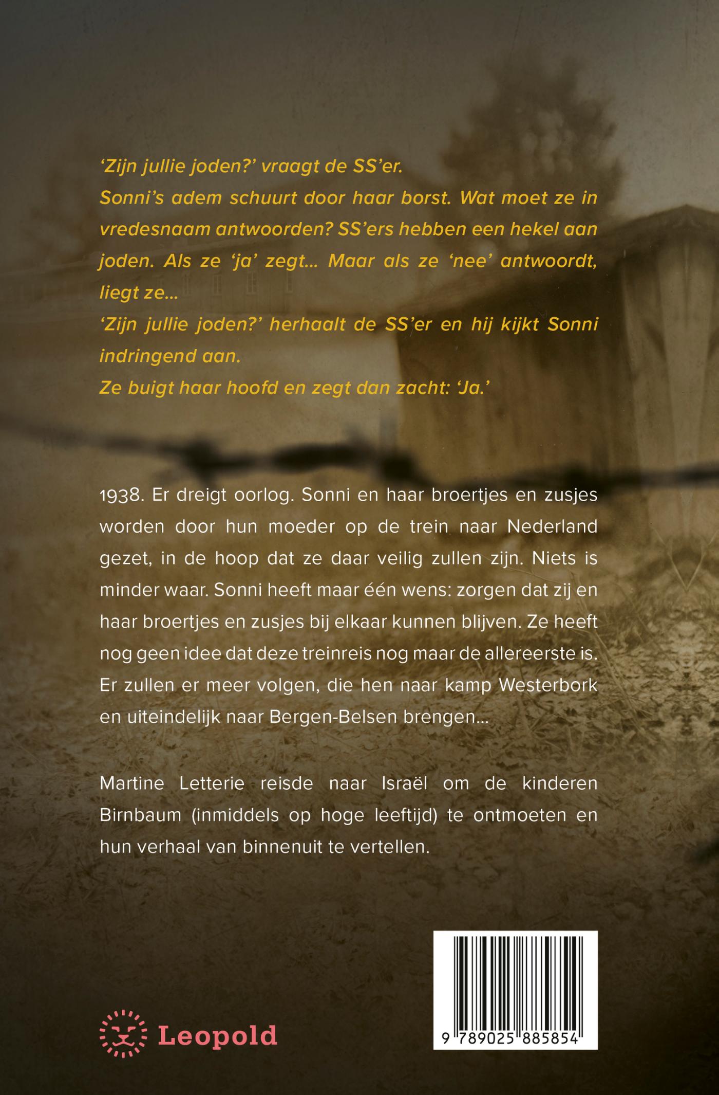 Achterkant van Wij blijven bij elkaar