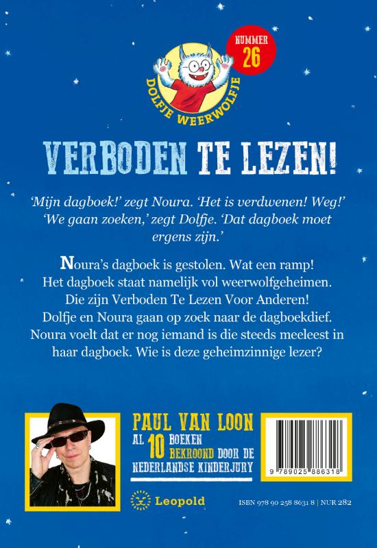 Achterkant van Verboden te lezen!