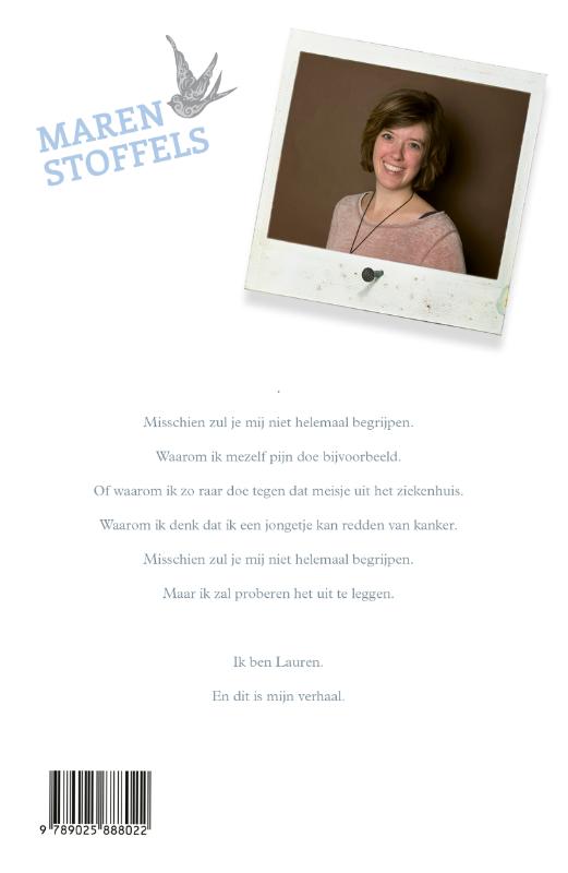 Achterkant van Ik zie je tussen de wolken