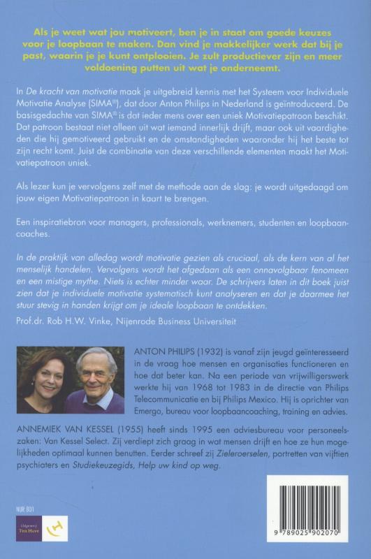 Achterkant van De kracht van motivatie