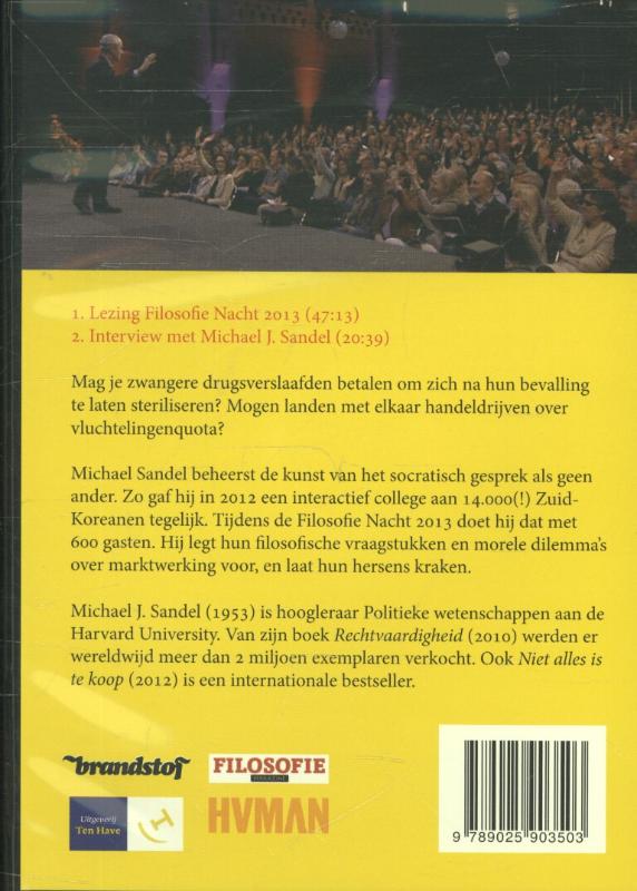 Achterkant van Niet alles is te koop