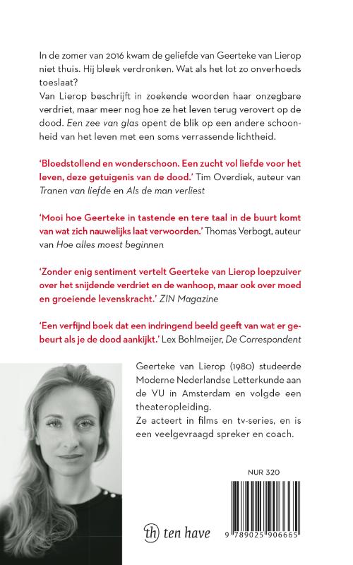Achterkant van Een zee van glas