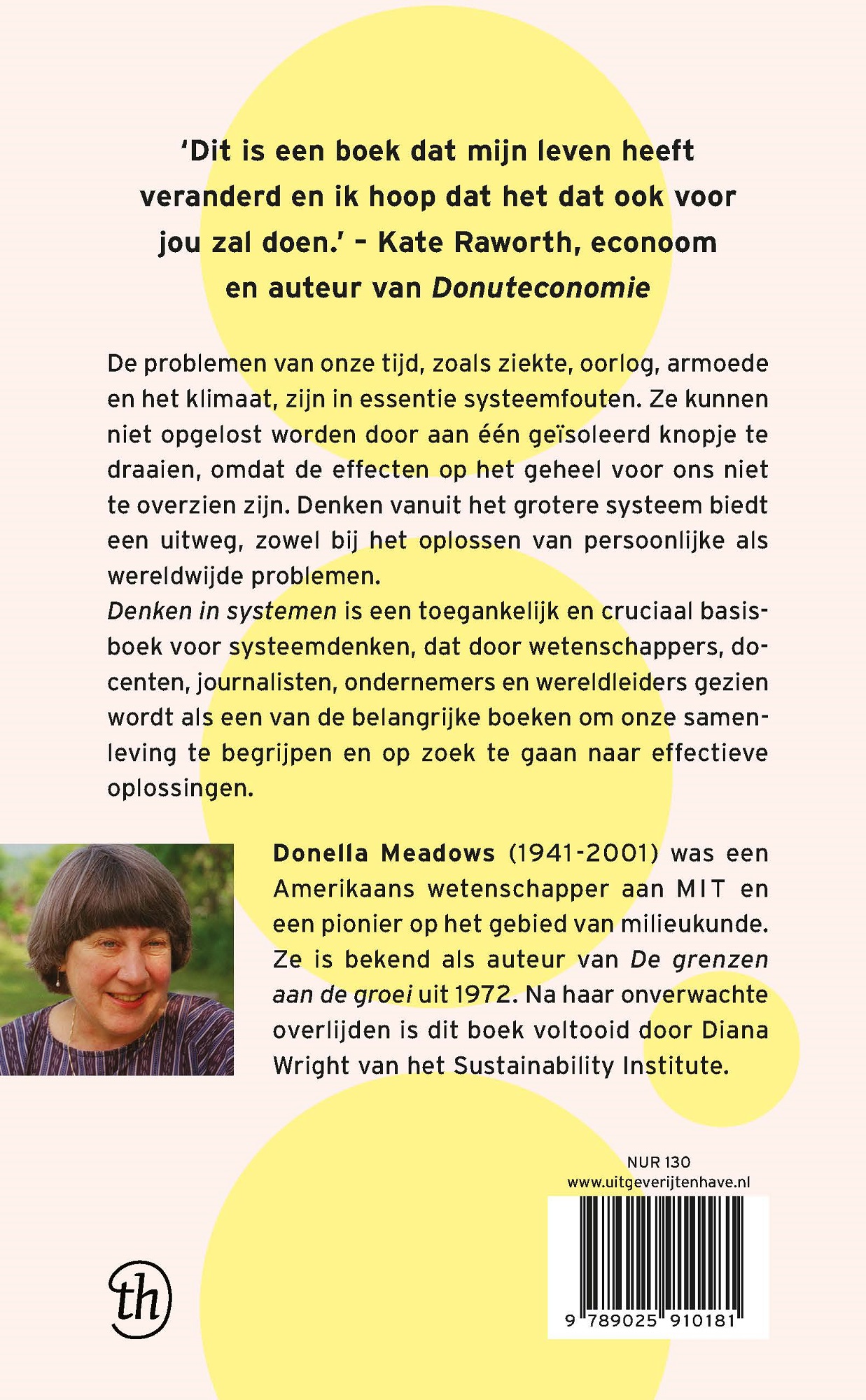 Achterkant van Denken in systemen