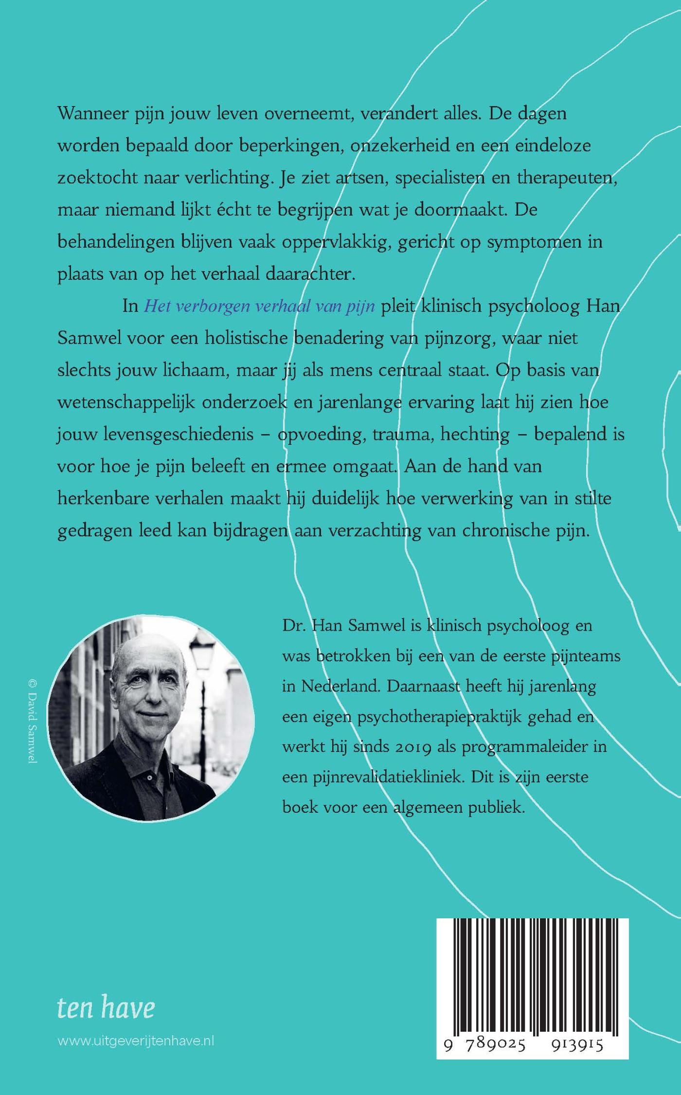 Achterkant van Het verborgen verhaal van pijn