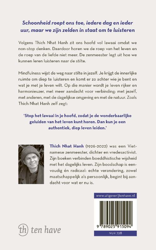 Achterkant van Stilte