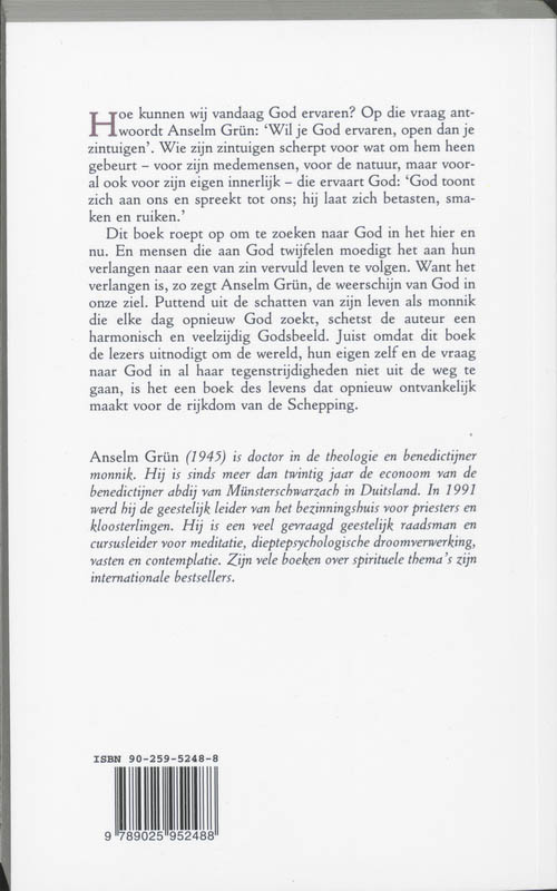 Achterkant van God ervaren