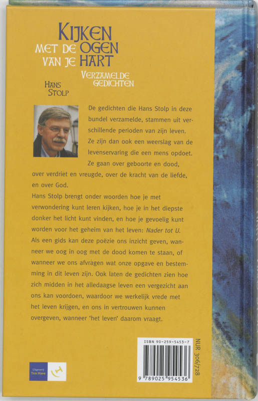 Achterkant van Kijken met de ogen van je hart