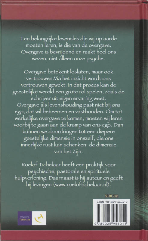 Achterkant van De weg naar overgave