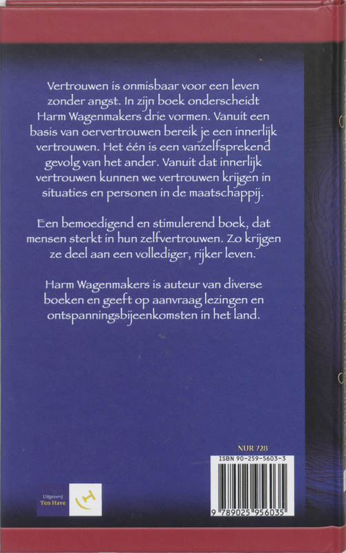 Achterkant van De weg naar vertrouwen