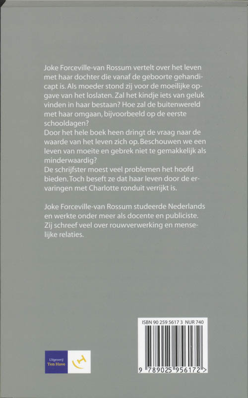 Achterkant van Charlotte