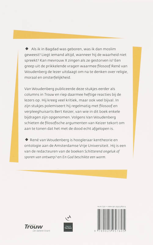 Achterkant van Als ik in Bagdad was geboren, was ik moslim geweest