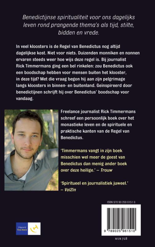 Achterkant van Hunkeren naar rust