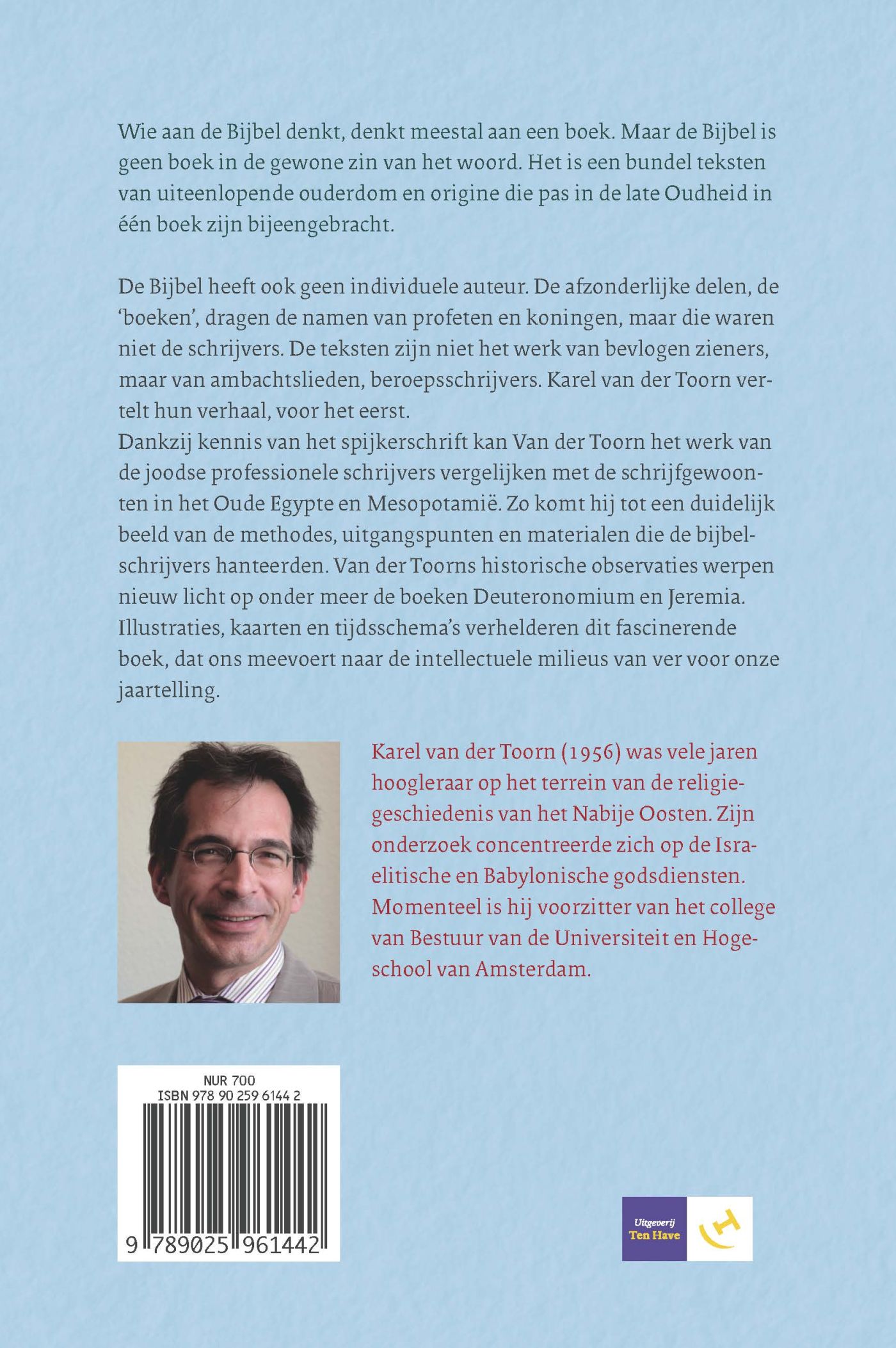 Achterkant van Wie schreef de Bijbel? Midprice