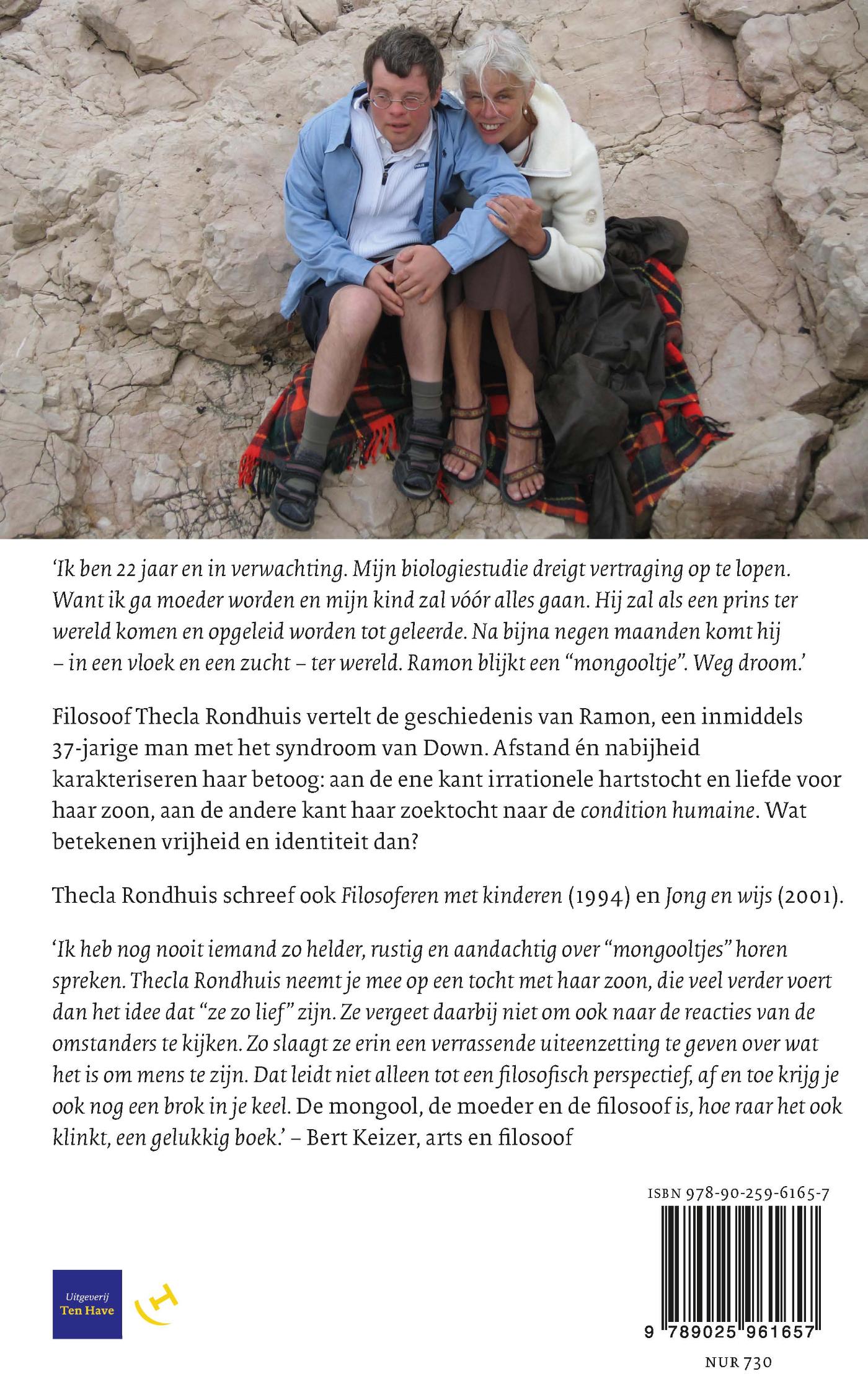 Achterkant van De mongool, de moeder en de filosoof