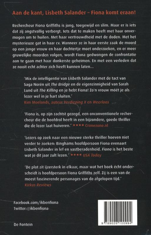 Achterkant van Fiona