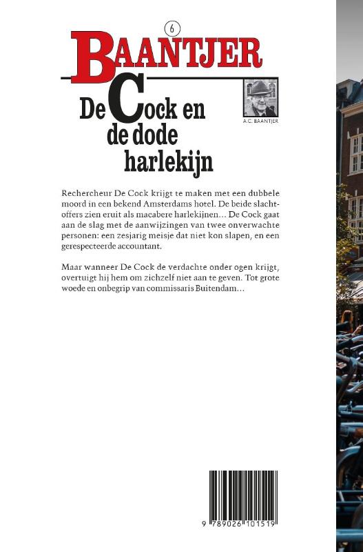 Achterkant van De Cock en de dode harlekijn