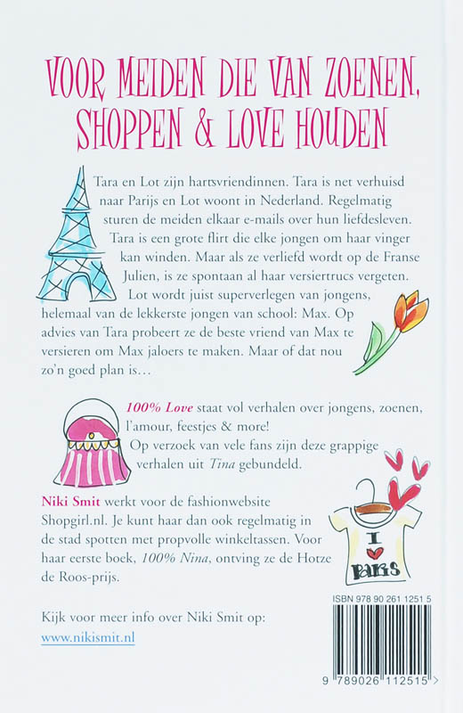 Achterkant van Love van N. Smit